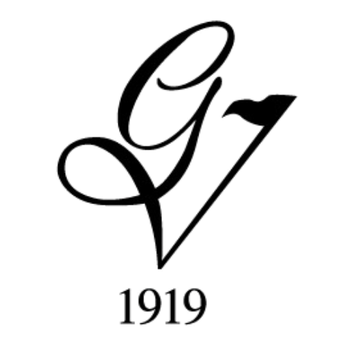 A black and white logo with the letter g and the year 1919