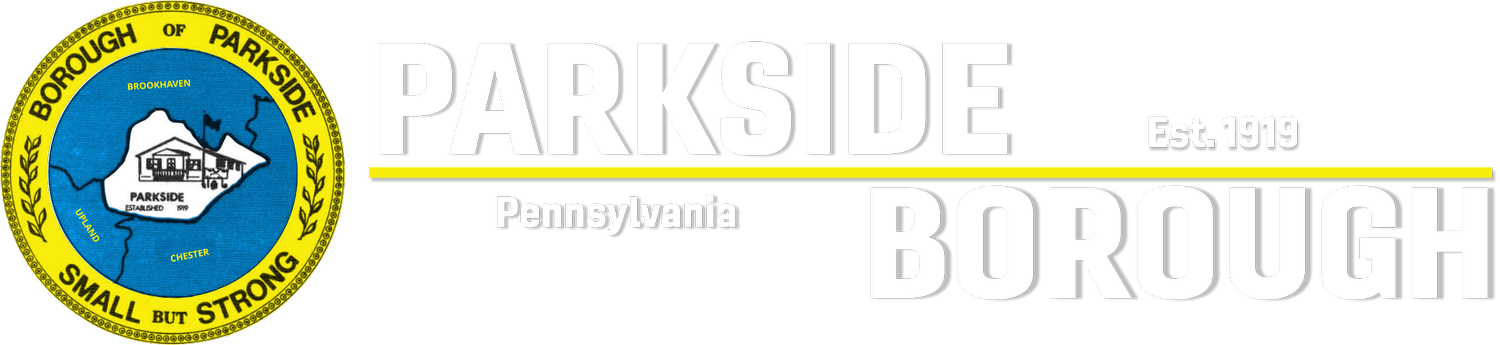 A logo for parkside borough in pennsylvania