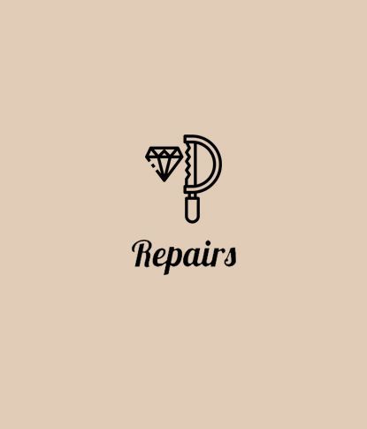 Repairs text with icon