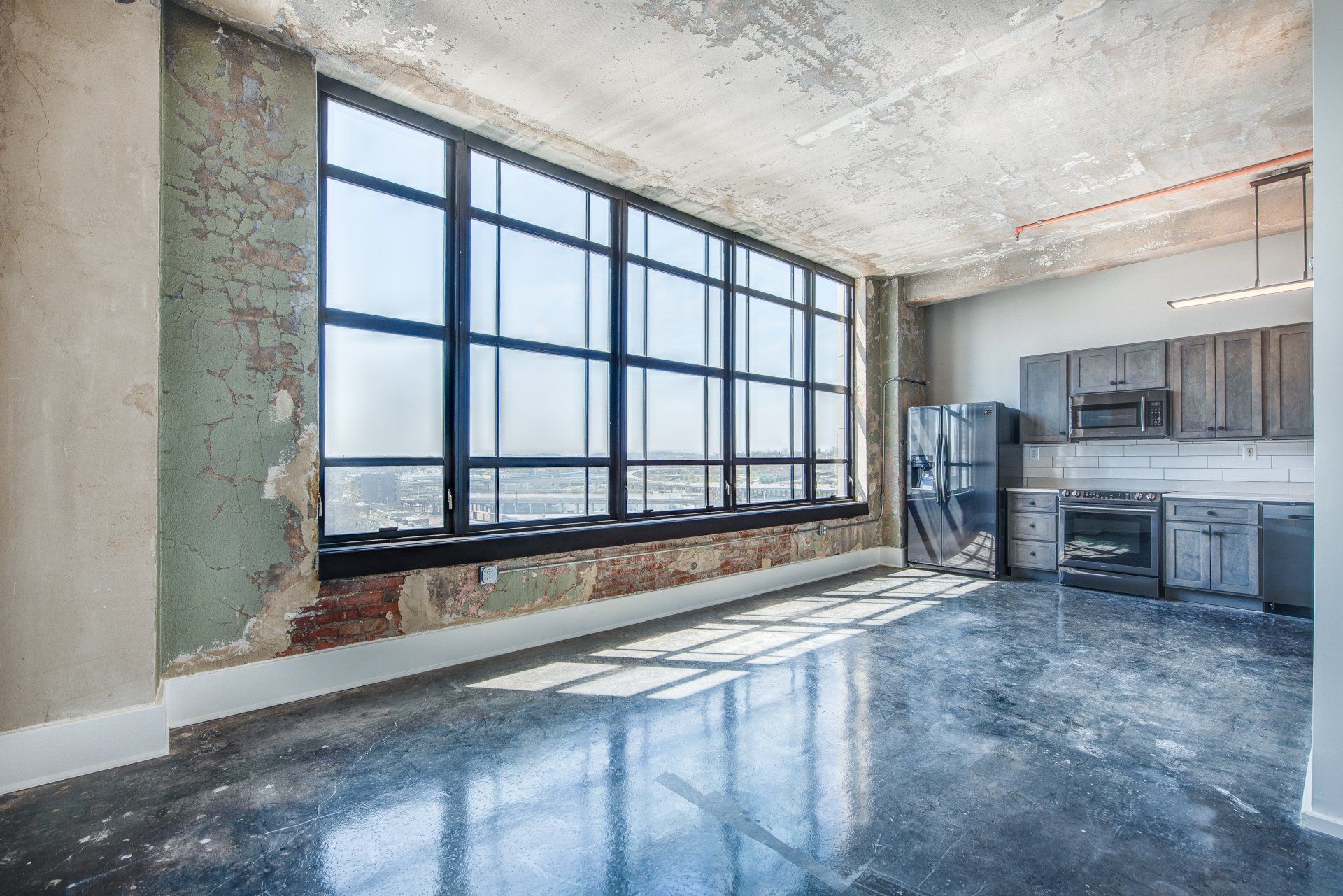 Sterchi Lofts Interior Photo with Windows