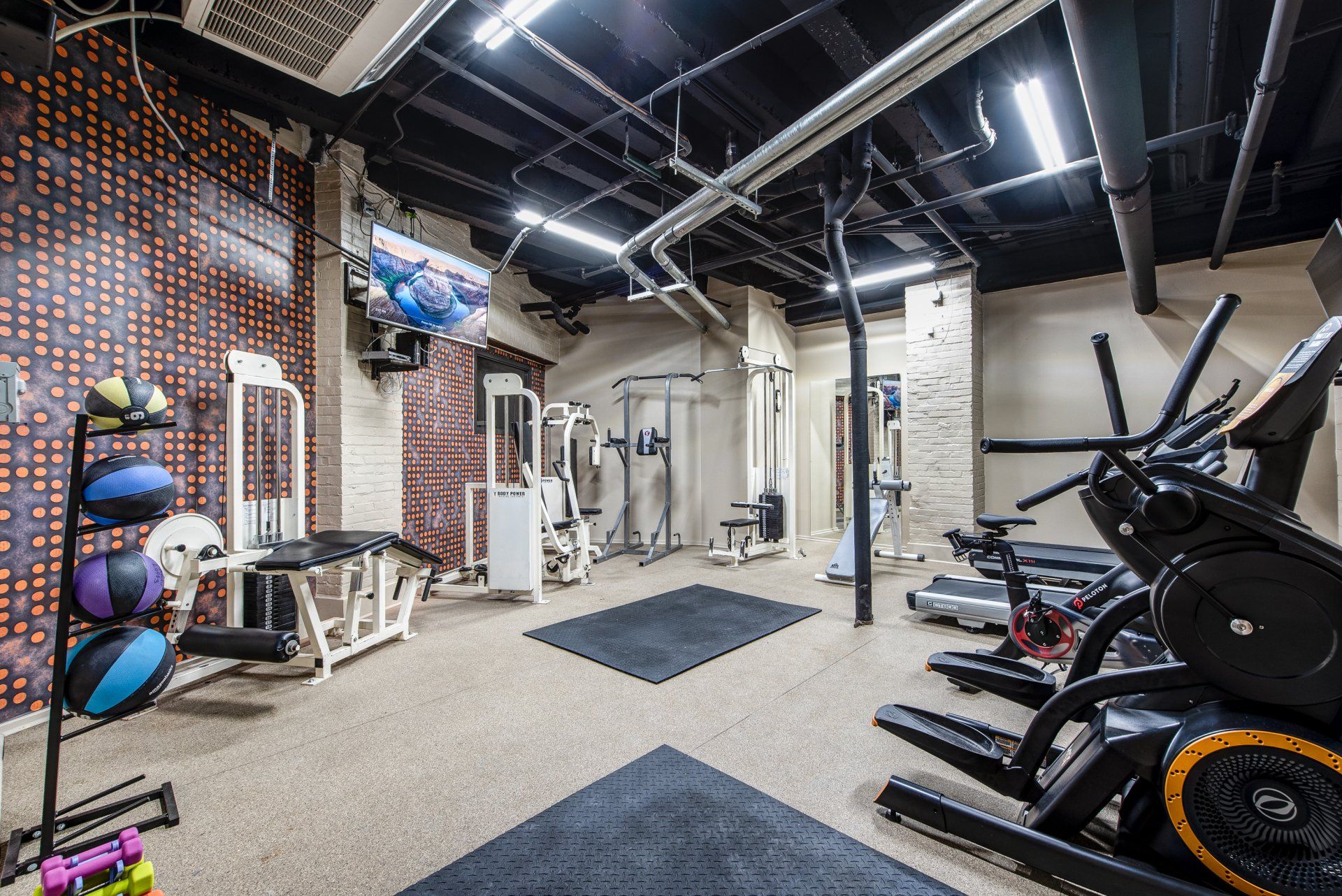 Sterchi Lofts Gym Photo
