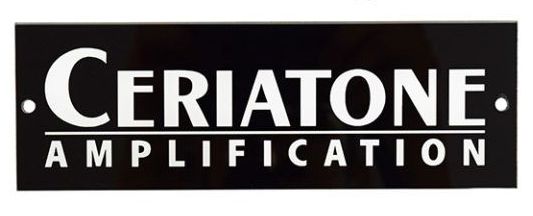 Black sign with the white text