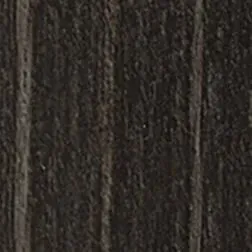 Dark stained wood with vertical grain.