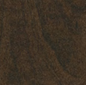 Dark brown, textured surface, possibly wood grain.