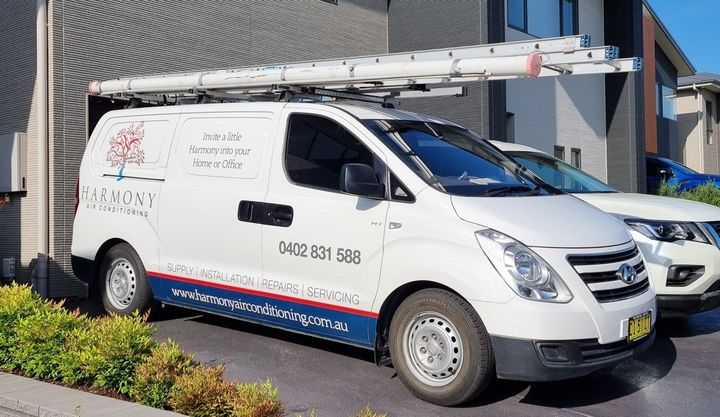 Company Van – Sydney, NSW – Harmony Air Conditioning Service & Repairs