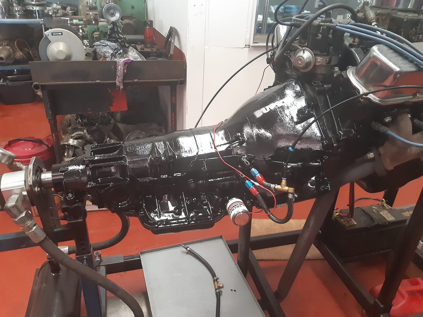 A Black Transmission is Being Diagnose — Burko Transmissions in Shepparton, VIC
