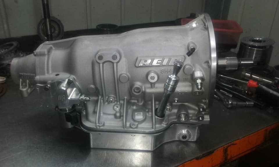 A Silver Gearbox is on Top of a Metal Table — Burko Transmissions in Yarrawonga, VIC
