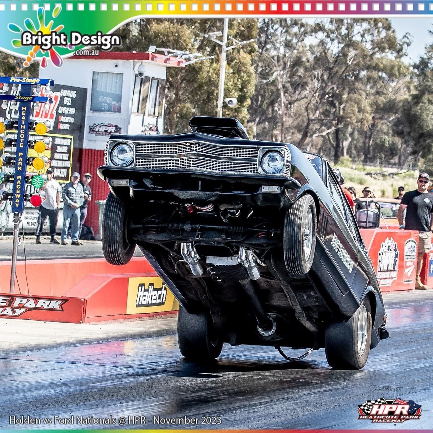 Car lifting onto two wheels— Burko Transmissions in Shepparton, VIC