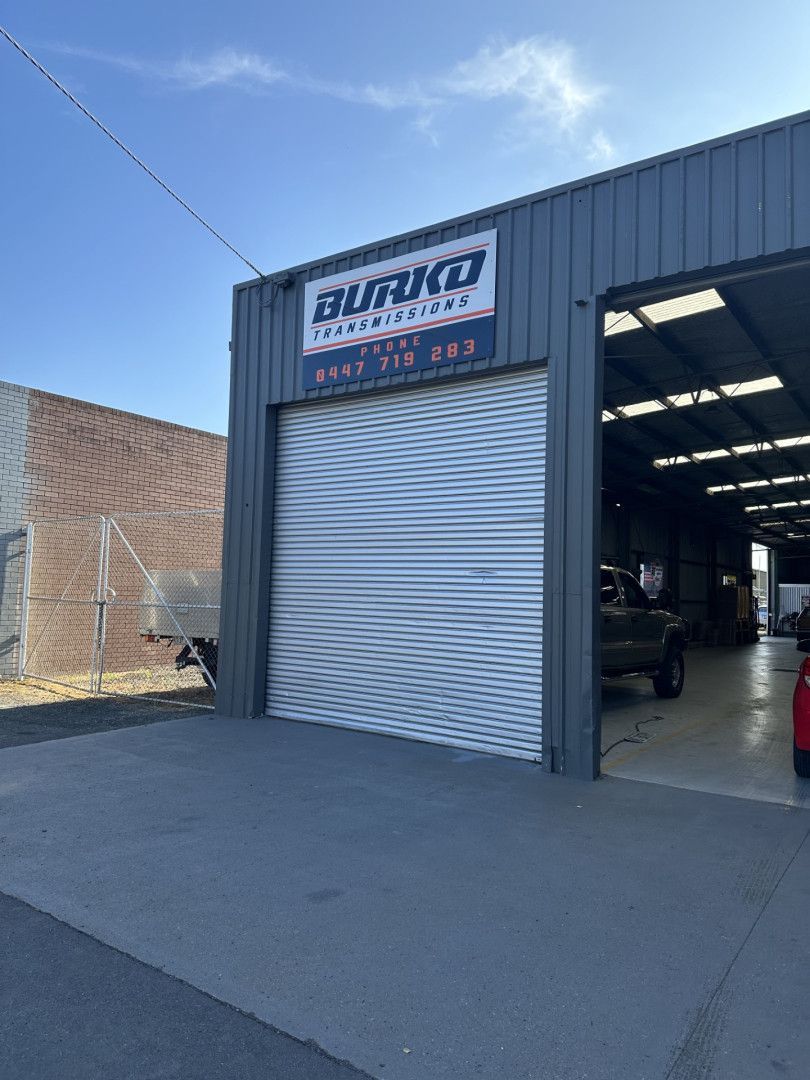 warehouse in Front of a Building — Burko Transmissions in Shepparton, VIC