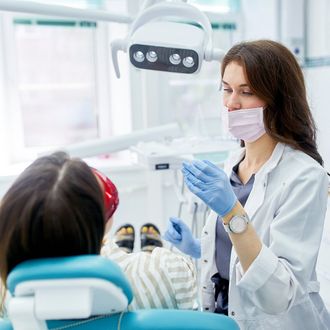 Dentist And Client — Hollywood, SA — Norwood & Kensington Dental