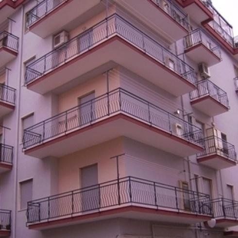 Balconi di un palazzo