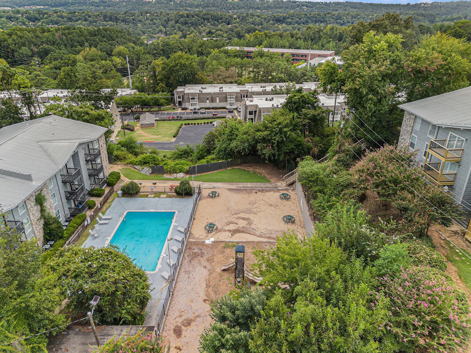 Luxury Apartment Pool Deck