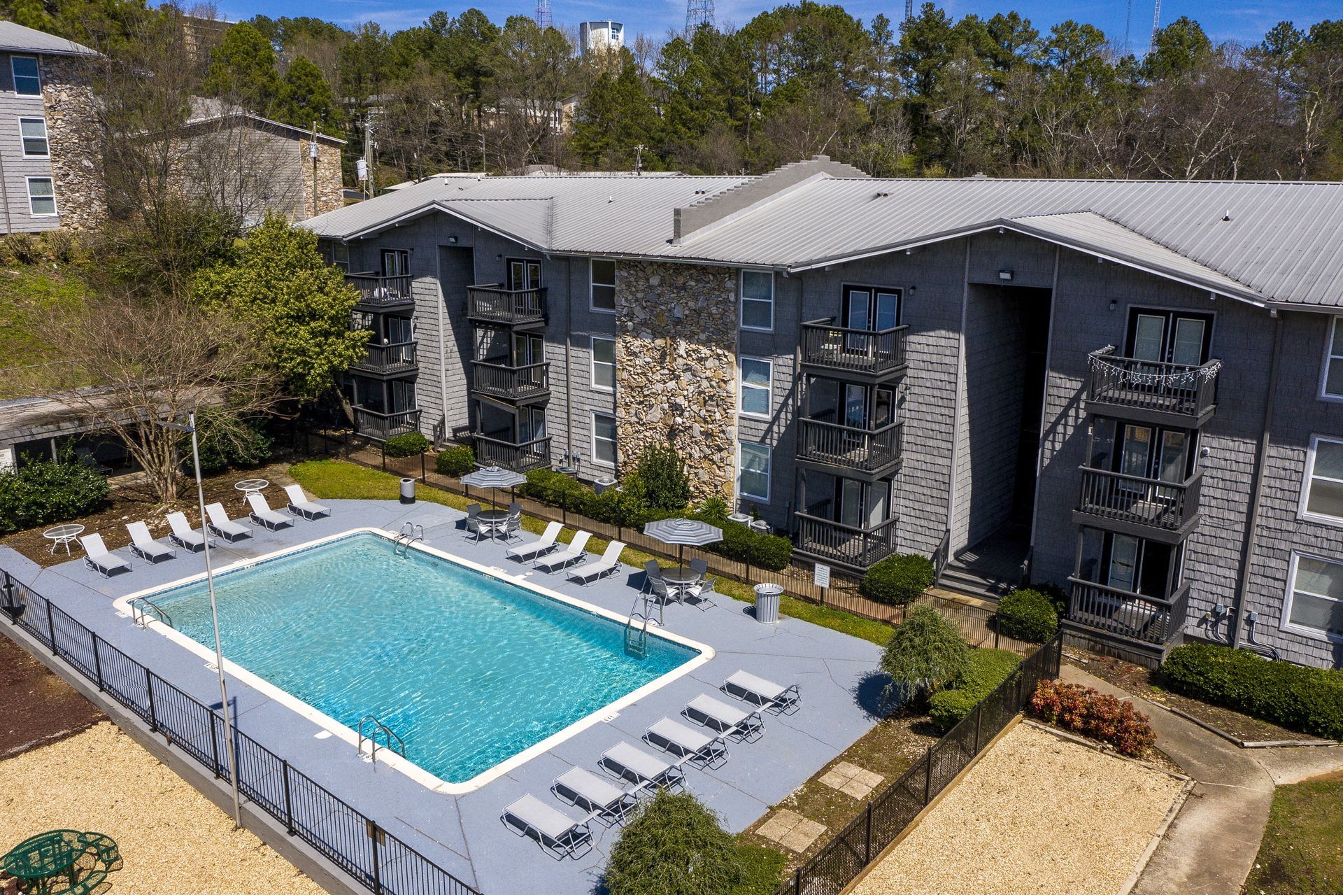 Luxury Apartment Pool Deck
