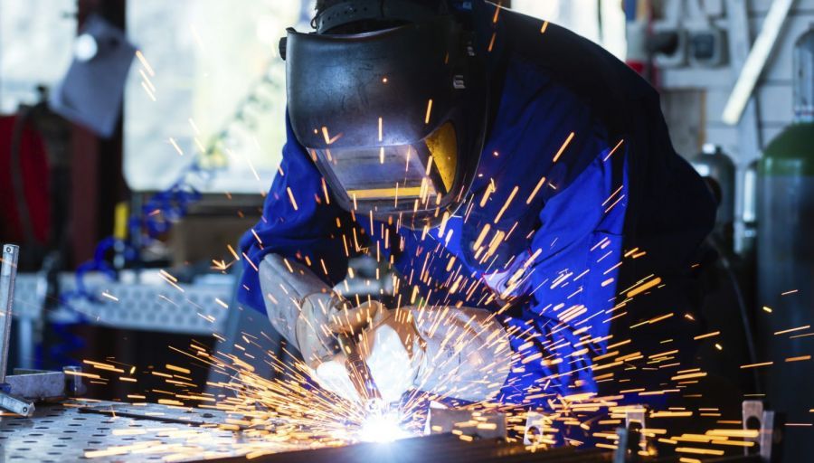 Machine used for steel cutting and steel fabrication in Bairnsdale