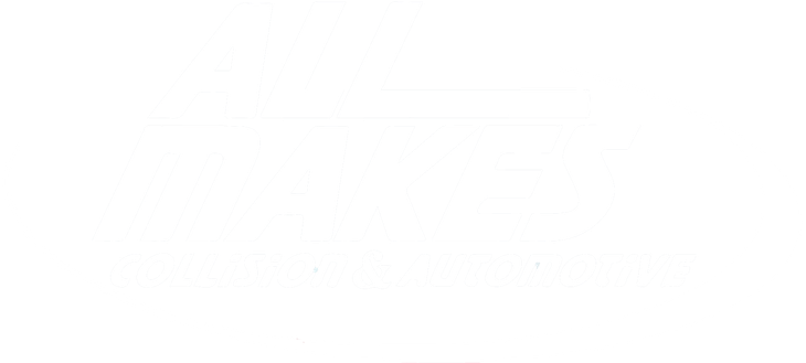 all makes collision white logo