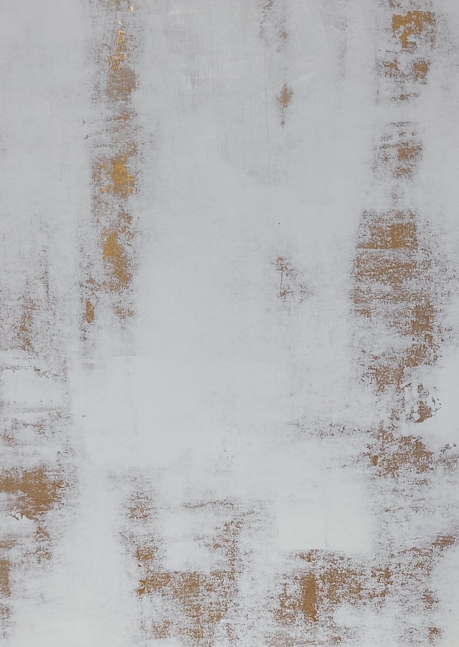 White-painted wood grain texture, with tan color showing through the distressed paint.