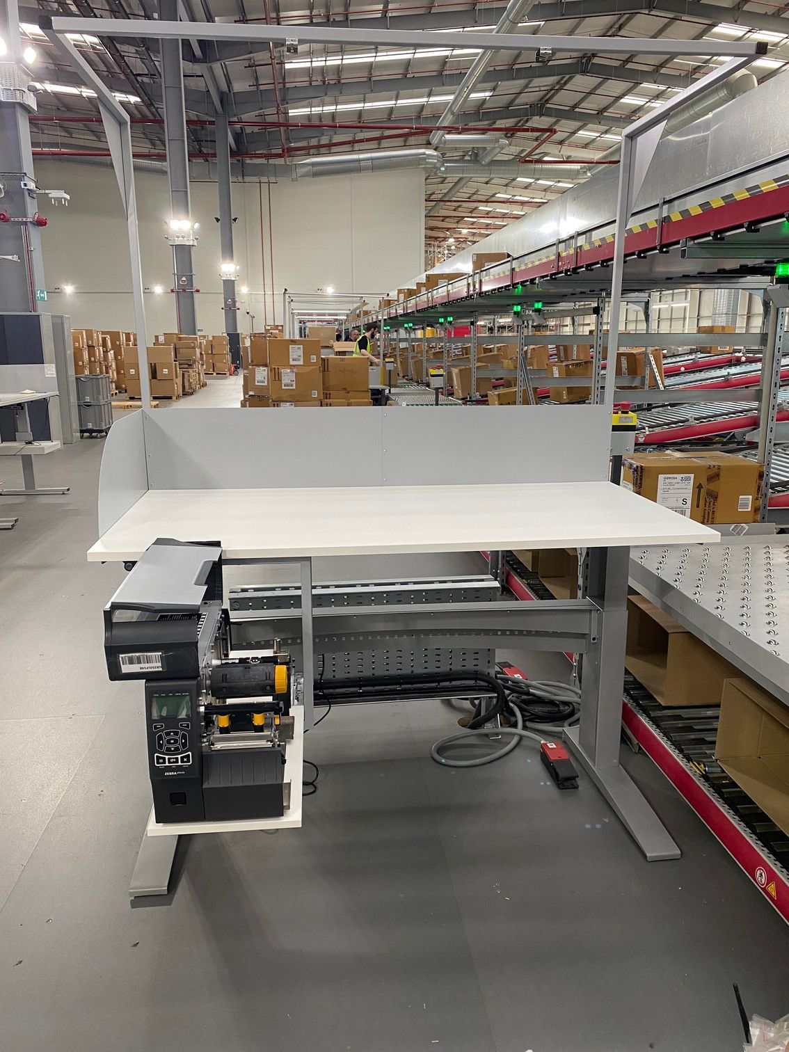 Desk Frame with Equipment mounting solution