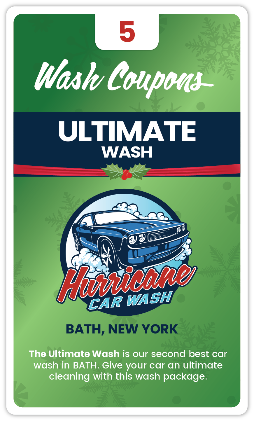 BATH - HOLIDAY 5 Pack Ultimate Wash Book