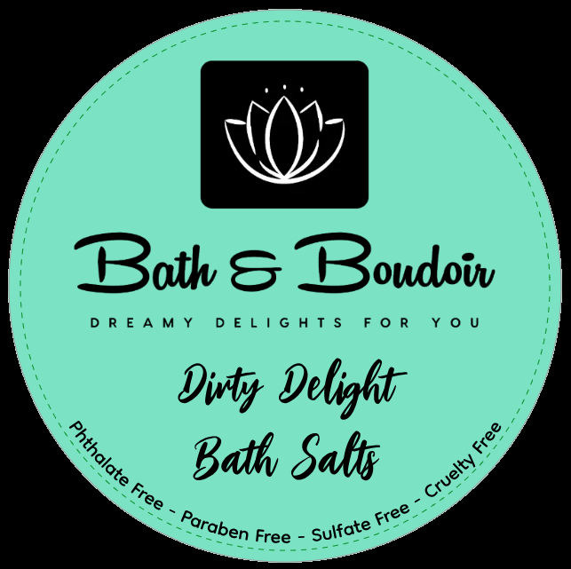 Circular light green product label for 