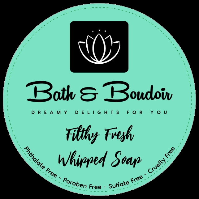 A mint green circular logo for 