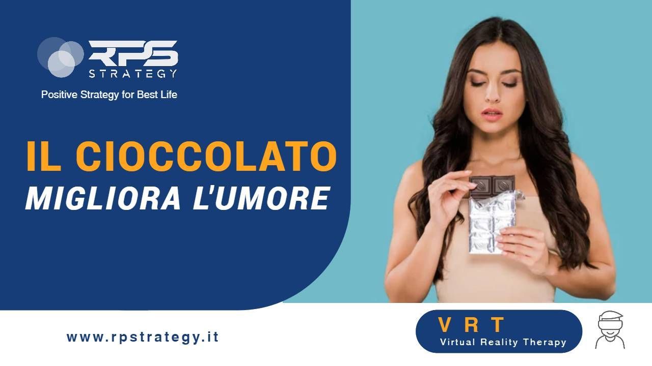 Il cioccolato migliora l'umore e lo stato psicologico