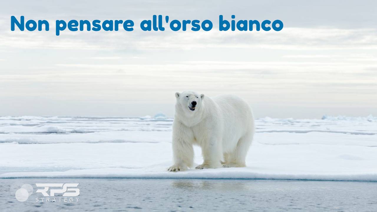 Non pensare all'orso bianco