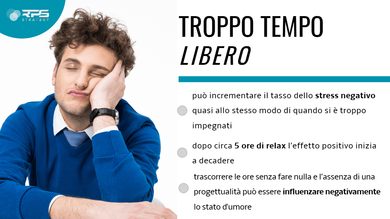 Avere troppo tempo libero stress