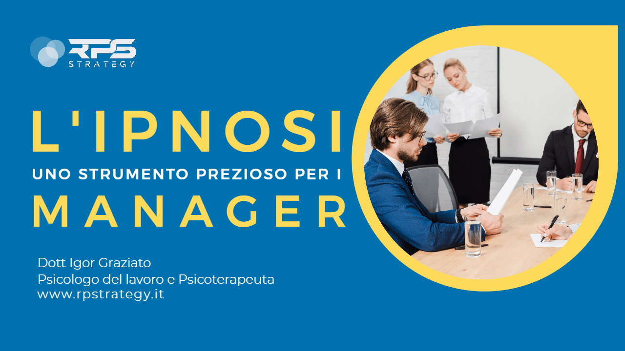 Ipnosi uno strumento per i manager