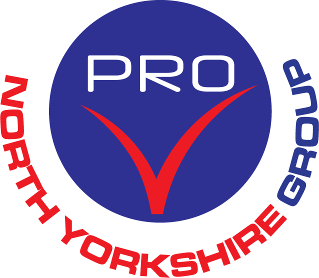 The logo for pro north yorkshire group