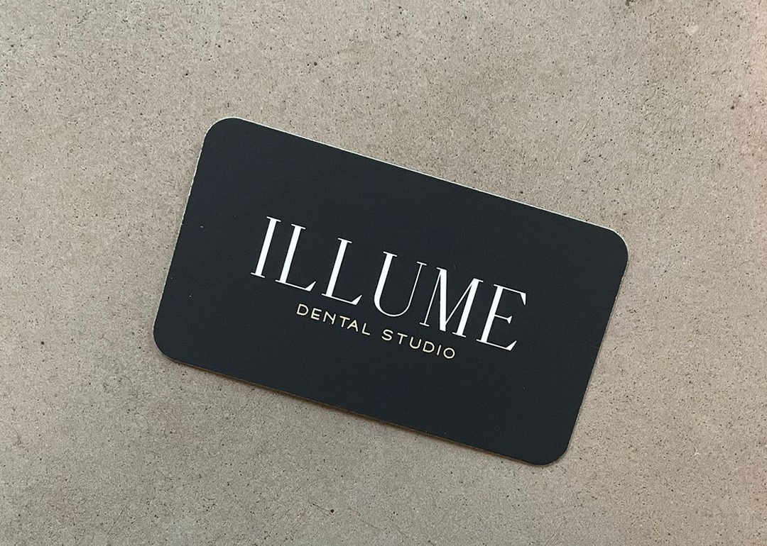 Illume Dental Studio Business Card
