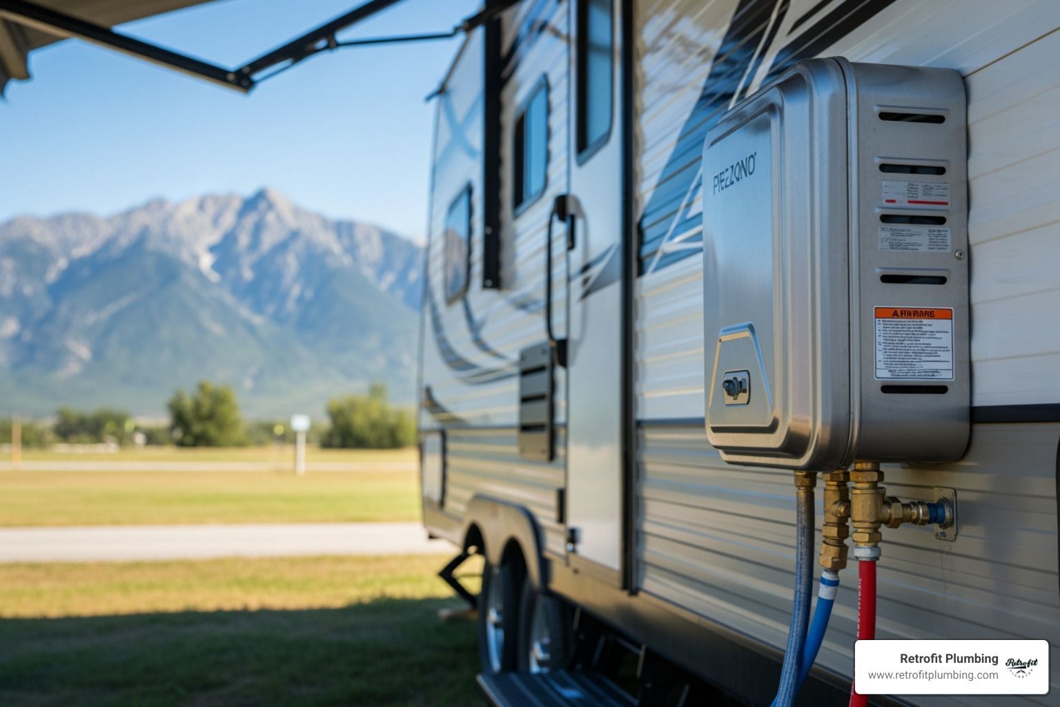 propane tankless water heater rv