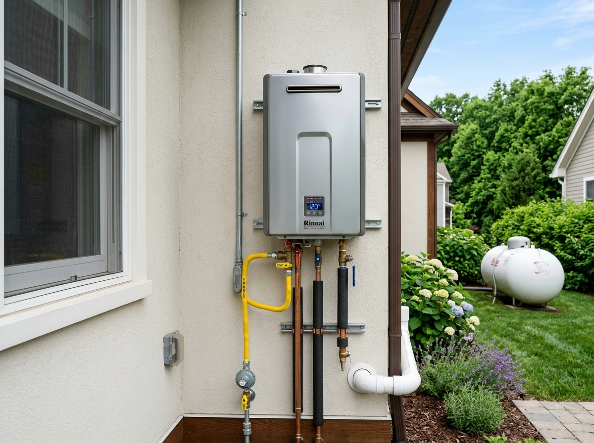 propane tankless hot water heater