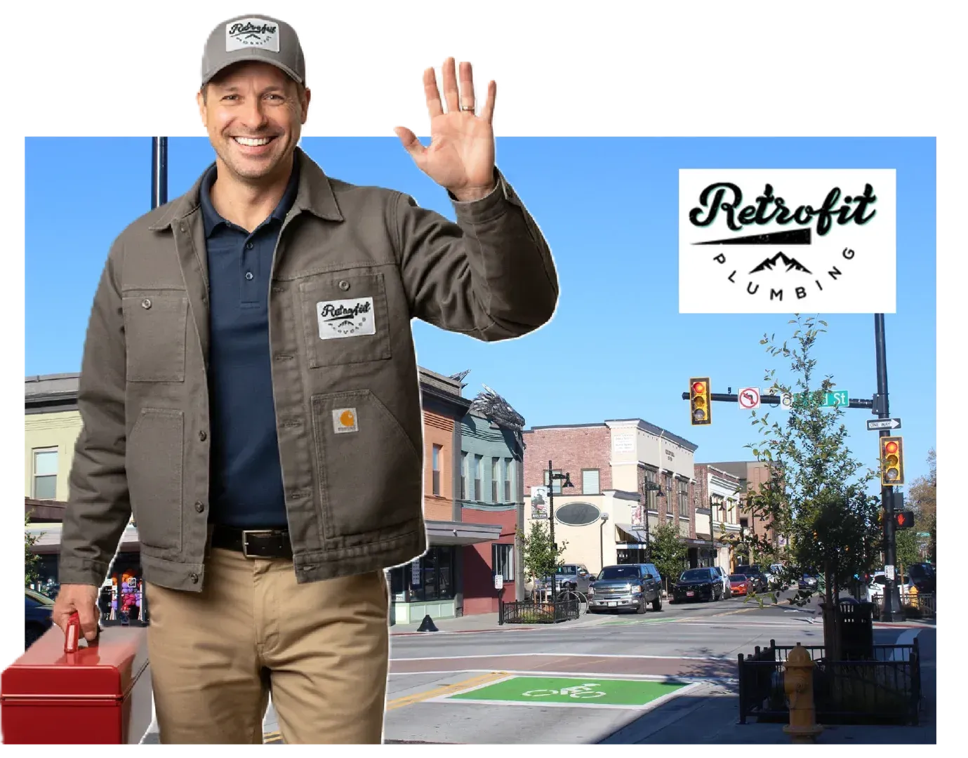 same-day plumber responding to residential plumbing emergency - same-day plumber