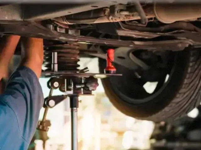 Mechanic Repair the Suspension — Experienced Mechanic in Port Macquarie, NSW