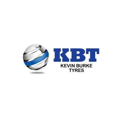 a logo for kbt kevin burke tyres