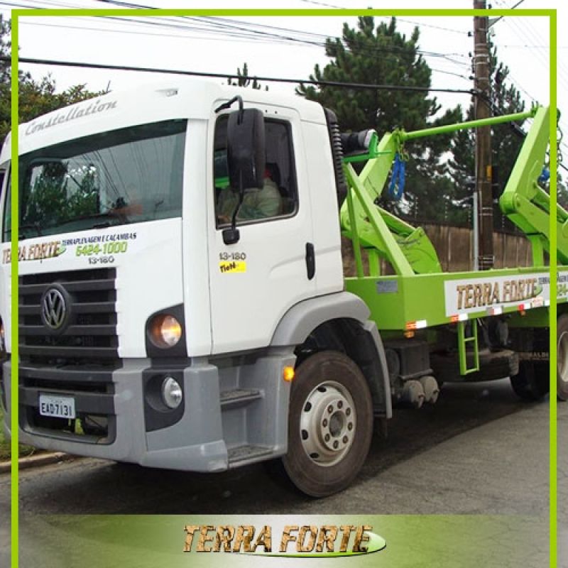 Locação de Caçambas - Terra Forte Terraplenagem