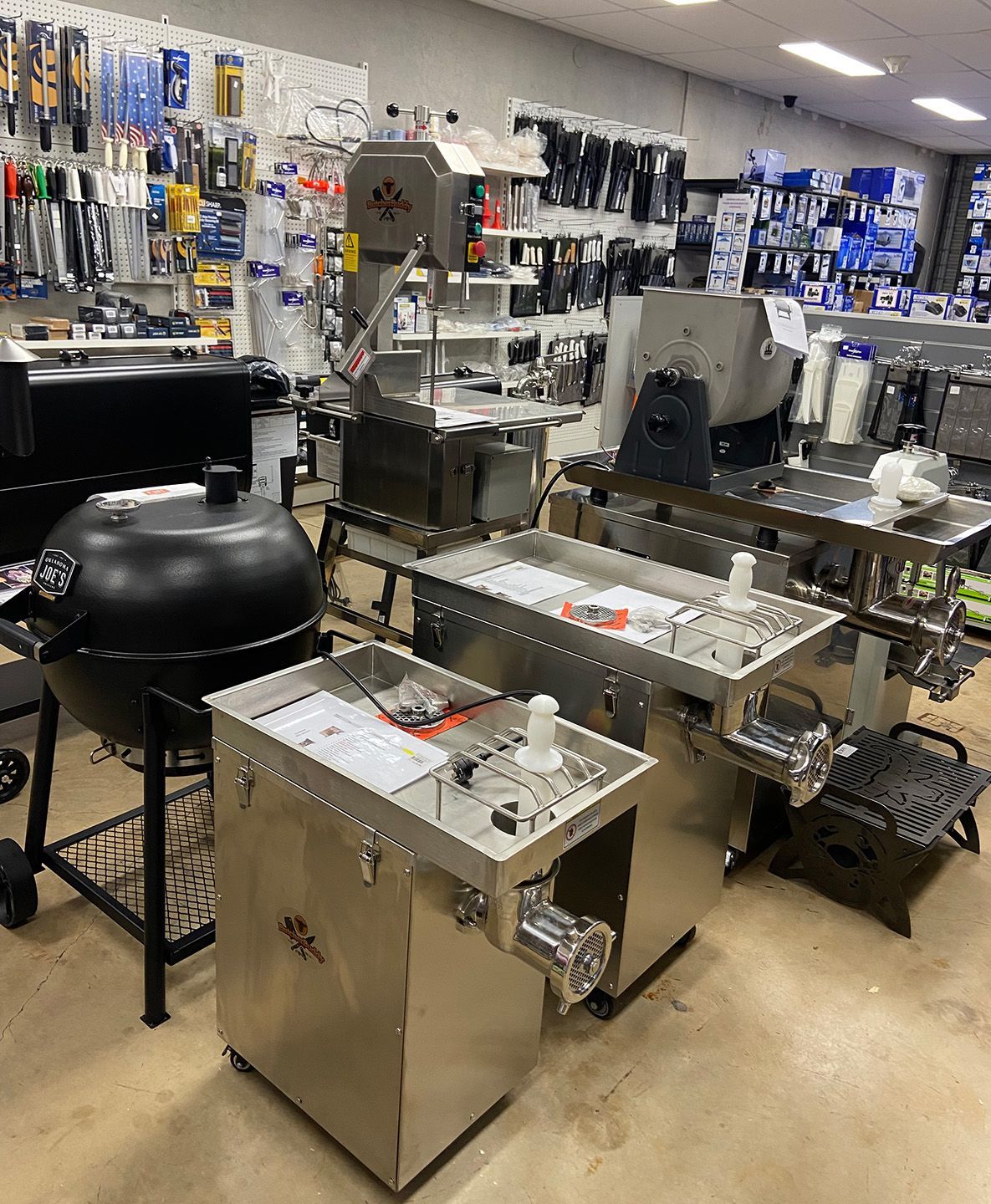 Mincers, Bandsaws, Meat Mixers