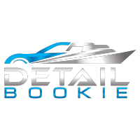 The logo for detail bookie shows a car and a boat.