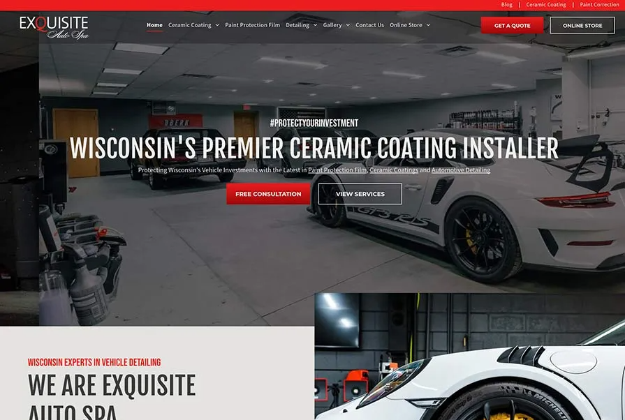 Car Detailer site Design Detailers Roadmap