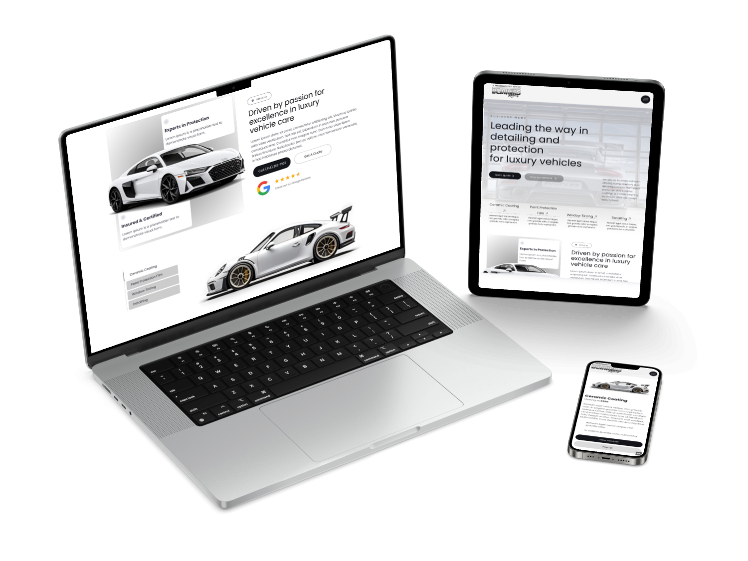 a brochure with a picture of a car on it .