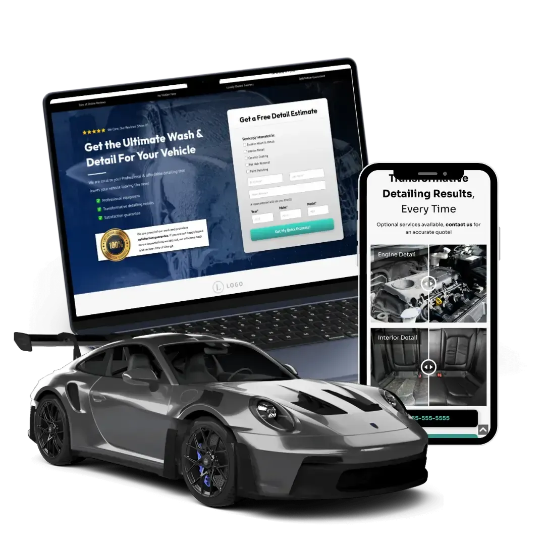 Paint Protection Film Landing Service Page | Convert Higher Quality Leads