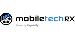 The logo for mobiletechrx is driven by repairability.