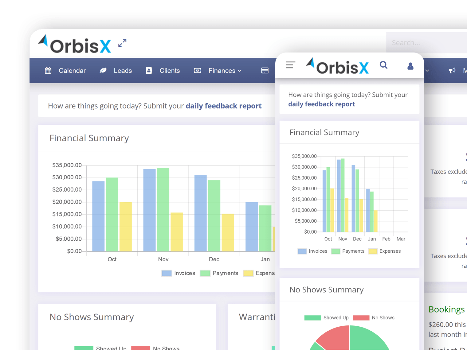 OrbisX integration into Detailers Roadmap websites