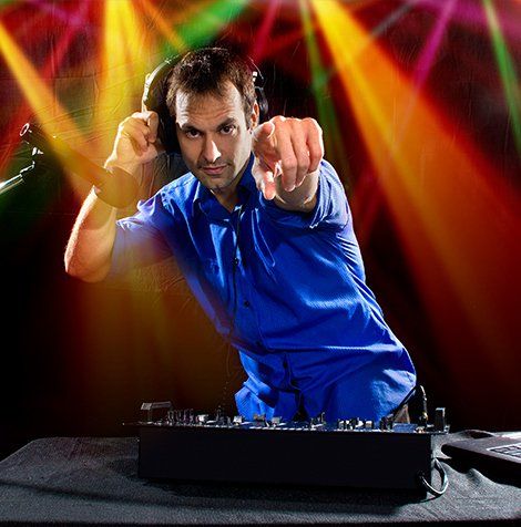 Local DJ’s  —  DJ Wearing a Blue Shirt  in Hanover Township, PA