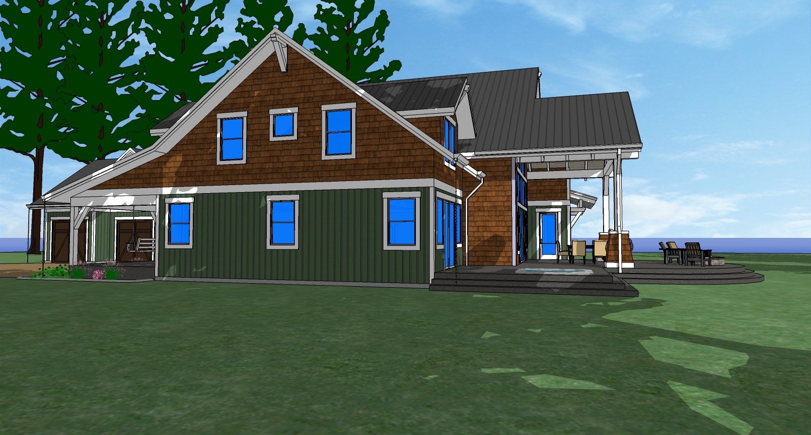 3D Liberty Lake House Design
