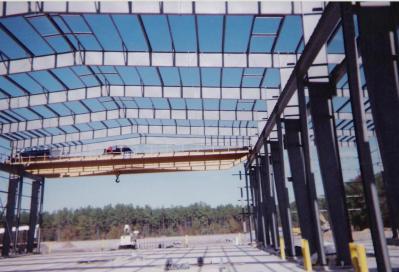 Warehouse Steel Structure — Port Wentworth, GA — J N Thompson Construction Inc