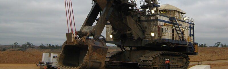 Large Excavator - Commercial Inspection & Testing Mackay