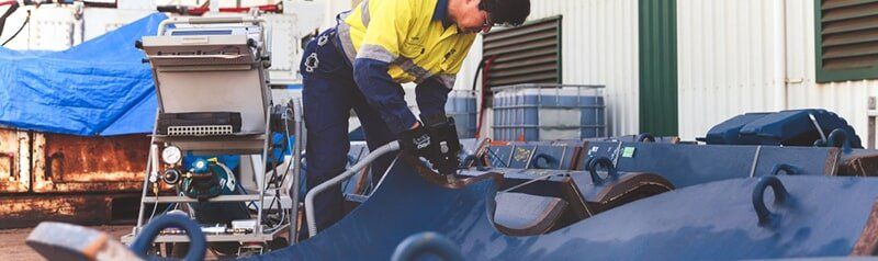 Testing Welding Heat - Commercial Inspection & Testing Mackay