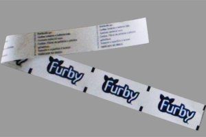 Etiquetas em Tecido - Furby