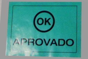 Rótulos - Ok Aprovado
